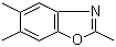 2,5,6-三甲基苯并噁唑分子结构 (CAS 19219-98-8)