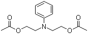 结构式 CAS# 19249-34-4, N,N-二乙酰氧乙基苯胺