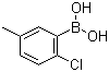 2-Chloro-5-methylphenylboronic acid molecular structure (CAS 193353-35-4)
