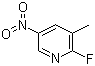 2-Fluoro-3-methyl-5-nitropyridine molecular structure (CAS 19346-46-4)