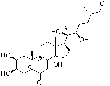 25S-Inokosterone molecular structure (CAS 19595-18-7)