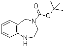 4-Boc-2,3,4,5-tetrahydro-1H-benzo[e][1,4]diazepine molecular structure (CAS 195983-63-2)
