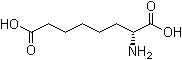 D-alpha-Aminosuberic acid molecular structure (CAS 19641-63-5)