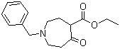 Hexahydro-5-oxo-1-(phenylmethyl)-1H-azepine-4-carboxylic acid ethyl ester molecular structure (CAS 19673-12-2)
