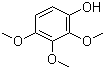 2,3,4-三甲氧基苯酚分子结构 (CAS 19676-64-3)