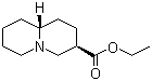 structure of CAS# 19728-76-8, 3-Ethoxycarbonylquinolizidine;Octahydroquinolizine-3-carboxylic acid ethyl ester; cis-Octahydro-2H-quinolizine-3-carboxylic acid ethyl ester