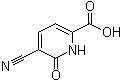 5-Cyano-1,6-dihydro-6-oxo-2-pyridinecarboxylic acid molecular structure (CAS 19841-76-0)