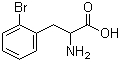 2-Bromophenylalanine molecular structure (CAS 1991-79-3)