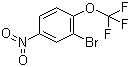 structure of CAS# 200958-40-3, 2-Bromo-4-nitro-1-(trifluoromethoxy)benzene