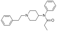 Fentanyl molecular structure (CAS 201415-26-1)