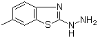 1-(6-Methylbenzo[d]thiazol-2-yl)hydrazine molecular structure (CAS 20174-69-0)