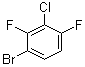 1-Bromo-3-chloro-2,4-difluorobenzene molecular structure (CAS 201849-13-0)