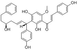 Calyxin H molecular structure (CAS 202596-22-3)