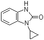 1-Cyclopropyl-1,3-dihydro-2H-benzimidazol-2-one molecular structure (CAS 202859-73-2)