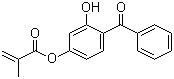 4-Benzoyl-3-hydroxyphenyl methacrylate molecular structure (CAS 2035-72-5)