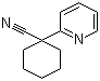 1-(2-Pyridinyl)cyclohexanecarbonitrile molecular structure (CAS 204067-32-3)