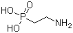 2-氨基乙基膦酸分子结构 (CAS 2041-14-7)