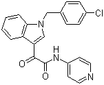 Indibulin molecular structure (CAS 204205-90-3)