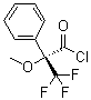 S-(+)-alpha-Methoxy-alpha-(trifluoromethyl)phenylacetic acid chloride molecular structure (CAS 20445-33-4)