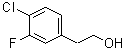 结构式 CAS# 206362-79-0, 4-氯-3-氟苯乙醇
