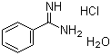Benzamidine hydrochloride hydrate molecular structure (CAS 206752-36-5)