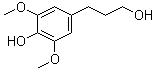 4-羟基-3,5-二甲氧基苯丙醇分子结构 (CAS 20736-25-8)