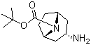 结构式 CAS# 207405-68-3, N-Boc-内-3-氨基托烷; (3-内)-3-氨基-8-氮杂双环[3.2.1]辛烷-8-甲酸叔丁酯
