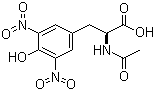 N-Acetyl-3,5-dinitro-L-tyrosine molecular structure (CAS 20767-00-4)