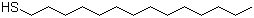 structure of CAS# 2079-95-0, 1-Tetradecanethiol;Myristyl mercaptan