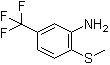 2-(Methylthio)-5-trifluoromethylaniline molecular structure (CAS 207974-07-0)