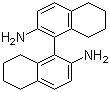 (R)-5,5',6,6',7,7',8,8'-Octahydro-[1,1'-binaphthalene]-2,2'-diamine molecular structure (CAS 208248-66-2)