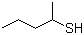 2-戊硫醇分子结构 (CAS 2084-19-7)