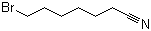 structure of CAS# 20965-27-9, 7-Bromoheptanenitrile;1-Bromo-6-cyanohexane