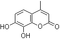 7,8-Dihydroxy-4-methylcoumarin molecular structure (CAS 2107-77-9)