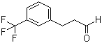 structure of CAS# 21172-41-8, 3-(Trifluoromethyl)benzenepropanal;3-(3-Trifluoromethylphenyl)propionaldehyde
