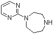 structure of CAS# 21279-57-2, 1-Pyrimidin-2-yl-[1,4]diazepane