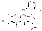 Purvalanol A molecular structure (CAS 212844-53-6)