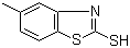 结构式 CAS# 21303-50-4, 5-甲基-2-巯基苯并噻唑