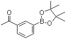 3-Acetylphenylboronic acid pinacol ester molecular structure (CAS 214360-49-3)