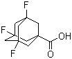 结构式 CAS# 214557-89-8, 3,5,7-三氟金刚烷-1-羧酸