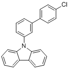 9-(4'-chloro-[1,1'-biphenyl]-3-yl)-9H-carbazole molecular structure (CAS 2148296-04-0)