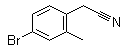 结构式 CAS# 215800-05-8, 4-溴-2-甲基苯乙腈