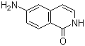 6-Aminoisoquinolin-1(2H)-one molecular structure (CAS 216099-46-6)