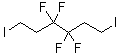 1,6-Diiodo-3,3,4,4-tetrafluorohexane molecular structure (CAS 2163-06-6)