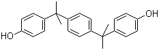 结构式 CAS# 2167-51-3, 双酚 P; 4,4'-(1,4-亚苯基二异丙基)二苯酚; alpha,alpha'-双(4-羟基苯基)-1,4-二异丙基苯