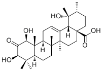 1-Hydroxy-2-oxopomolic acid molecular structure (CAS 217466-37-0)