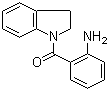 (2-Aminophenyl)(2,3-dihydro-1H-indol-1-yl)methanone molecular structure (CAS 21859-87-0)