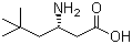 (S)-3-Amino-5,5-dimethylhexanoic acid molecular structure (CAS 218608-81-2)