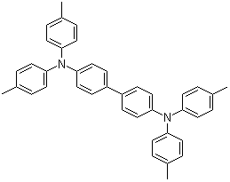N,N,N',N'-四(4-甲基苯基)-[1,1'-联苯]-4,4'-二胺分子结构 (CAS 219322-86-8)