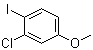 3-Chloro-4-iodoanisole molecular structure (CAS 219735-98-5)